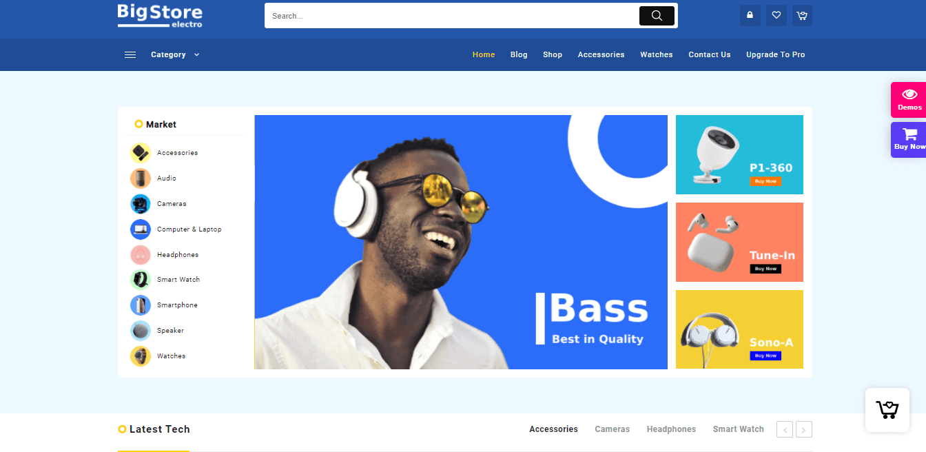 Big Store Free WooCommerce Theme