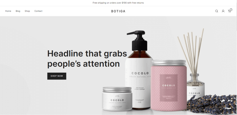 Botiga Free WooCommerce Theme