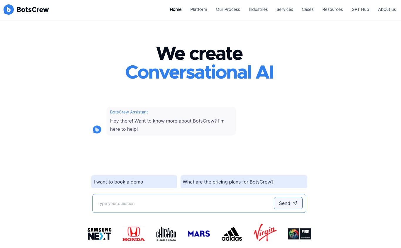Botscrew Whatsapp Chatbot Tool