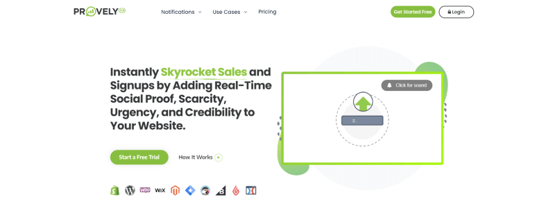 Provely social proof