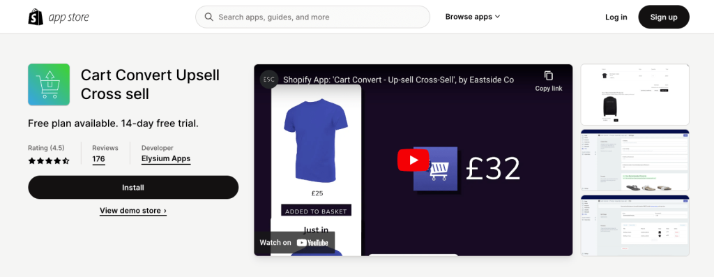 Cart Convert‑Upsell Cross‑sell image