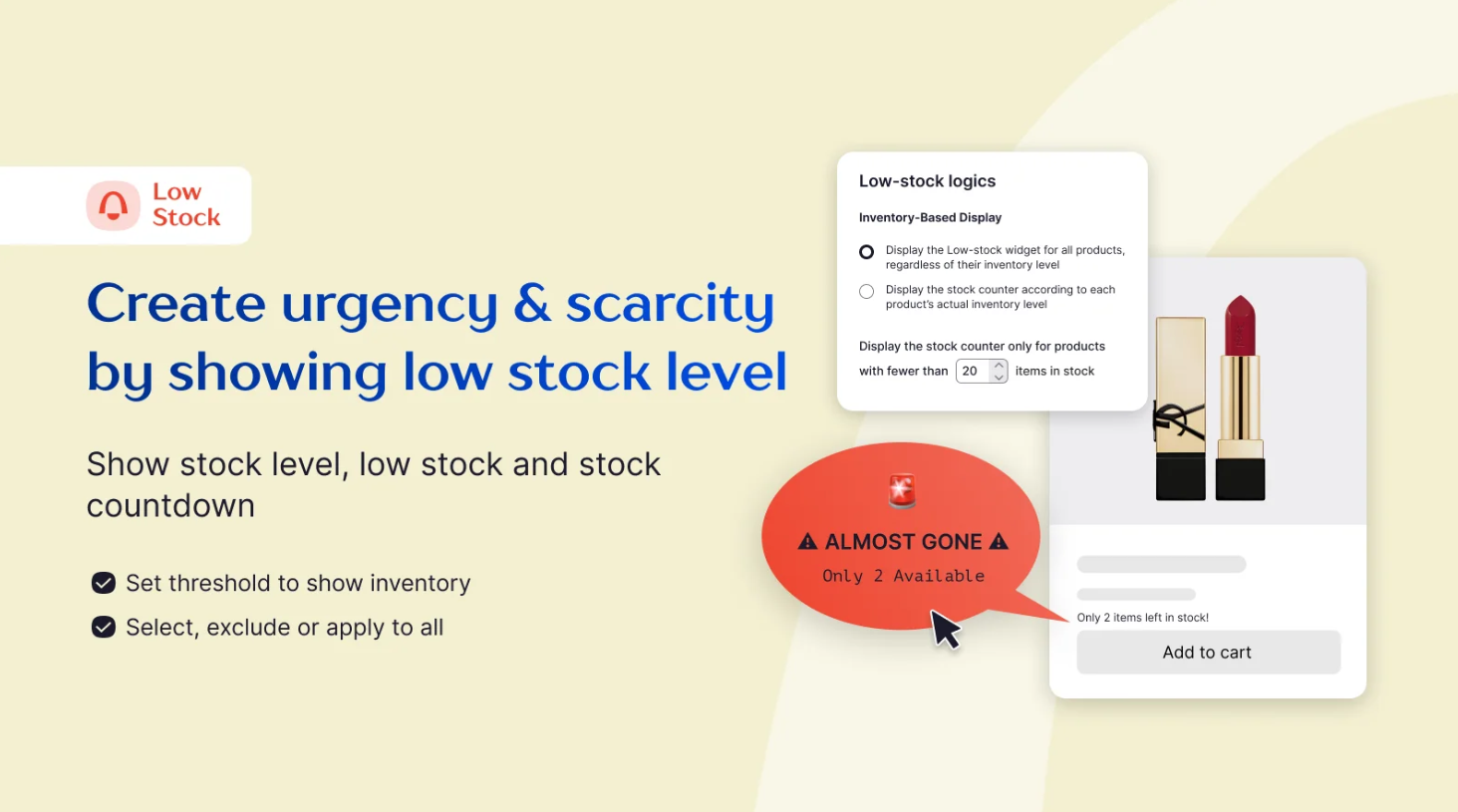 Notify Me shopify app