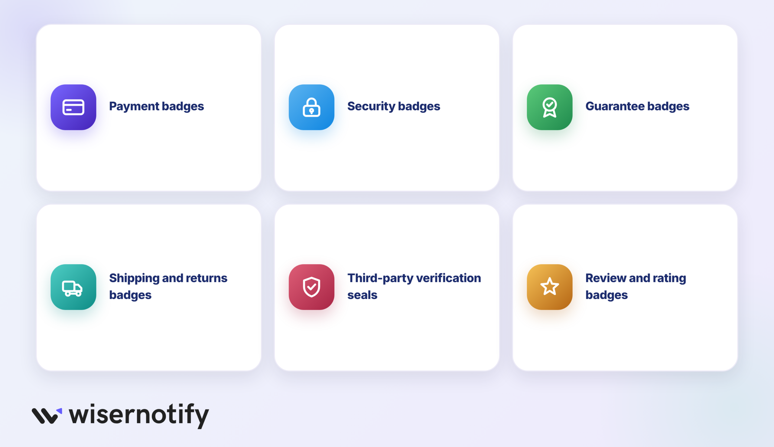 Types of Trust Badges Worth Using