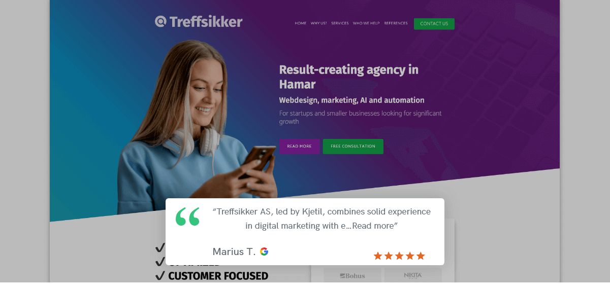 Treffsikker image