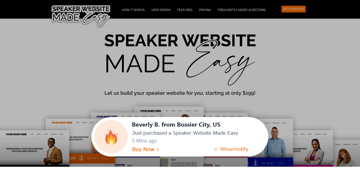 Speakerwebsitemadeeasy image