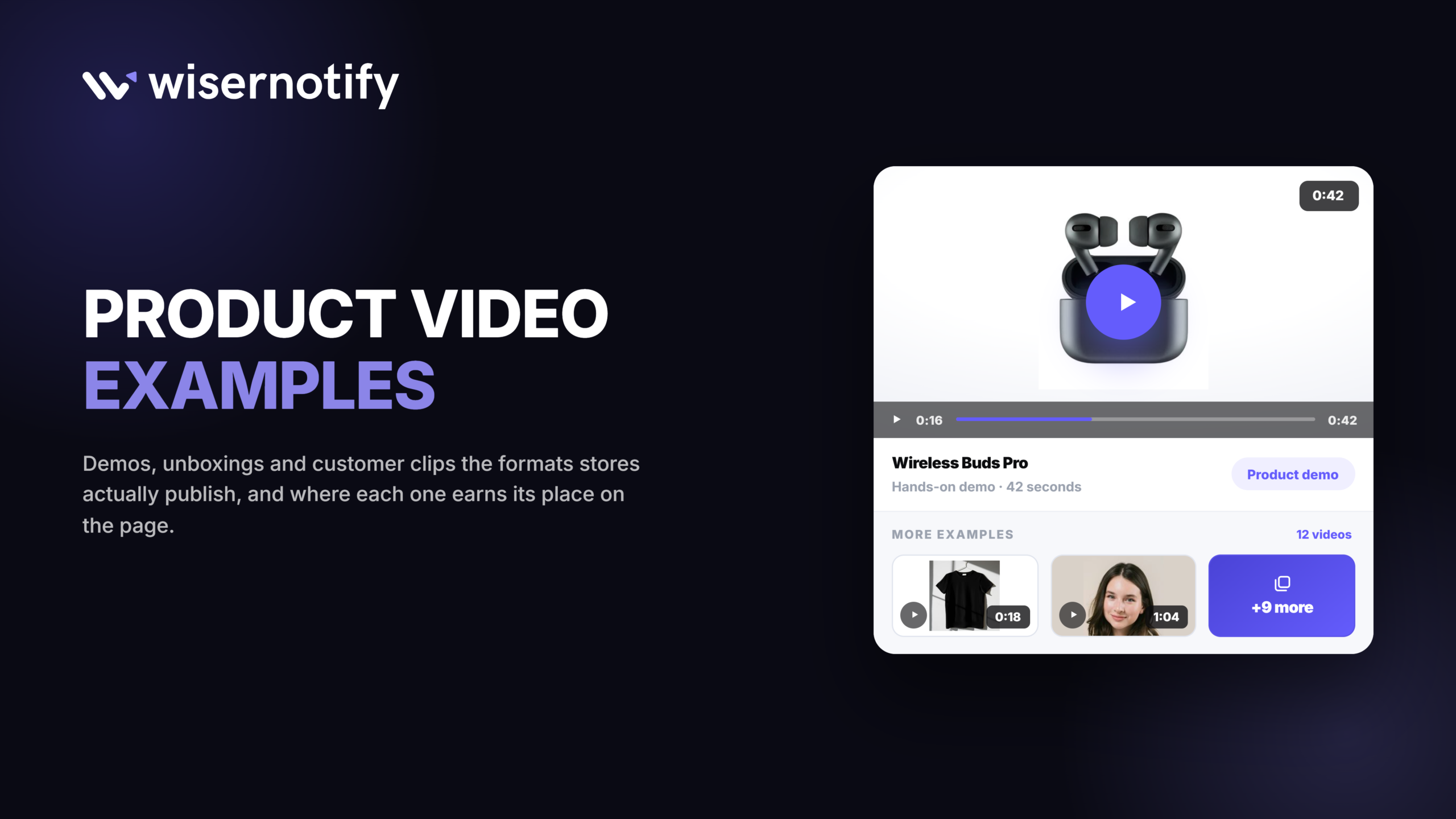 wisernotify cover image product review videos
