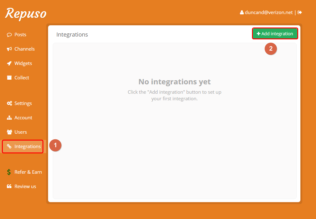 add repuso integaration