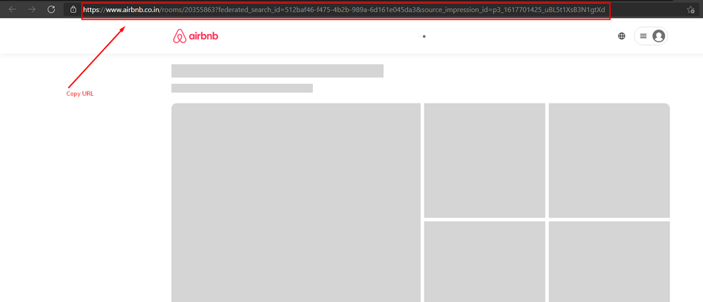 get room url