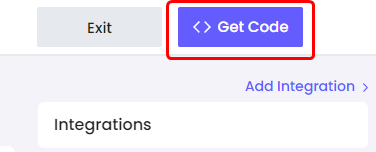 get widget code of social wall