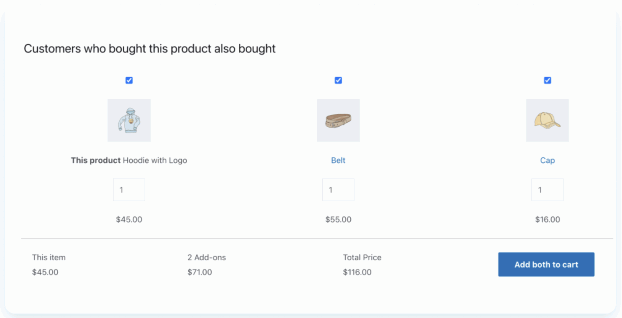 Frequently Bought Together for WooCommerce