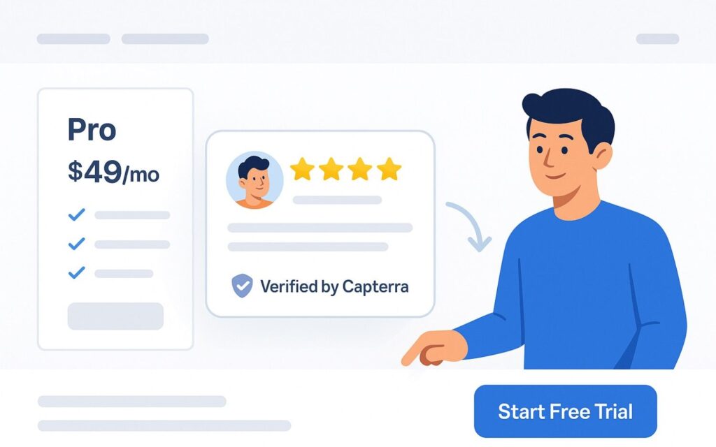 Best Practices for Showcasing Capterra Reviews