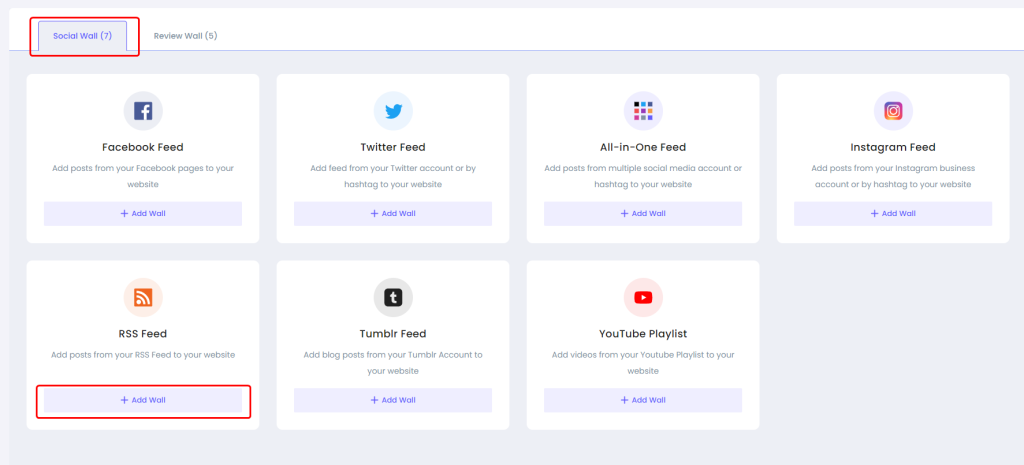 add rss feed
