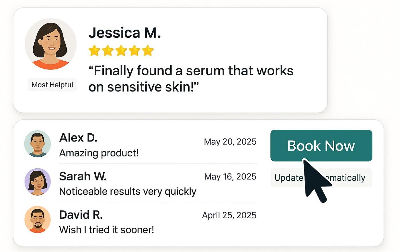 Best Practices for Showcasing Yelp Reviews on a Website