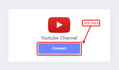 connect youtube channel