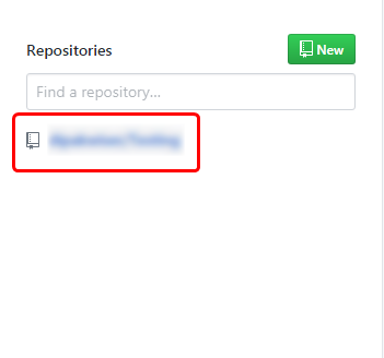 select git repo
