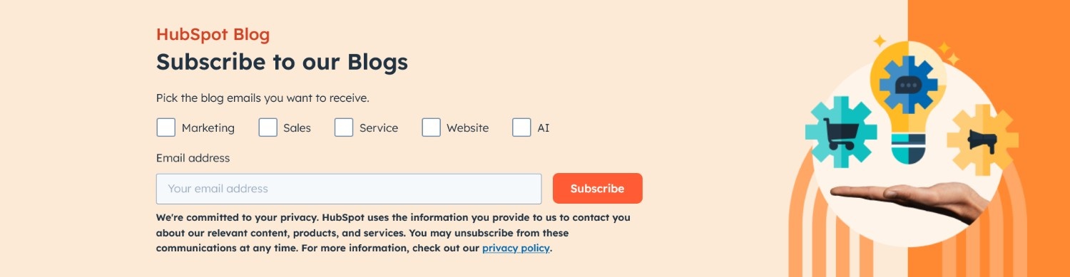 2nd HubSpot Lead=Gen CTA Example
