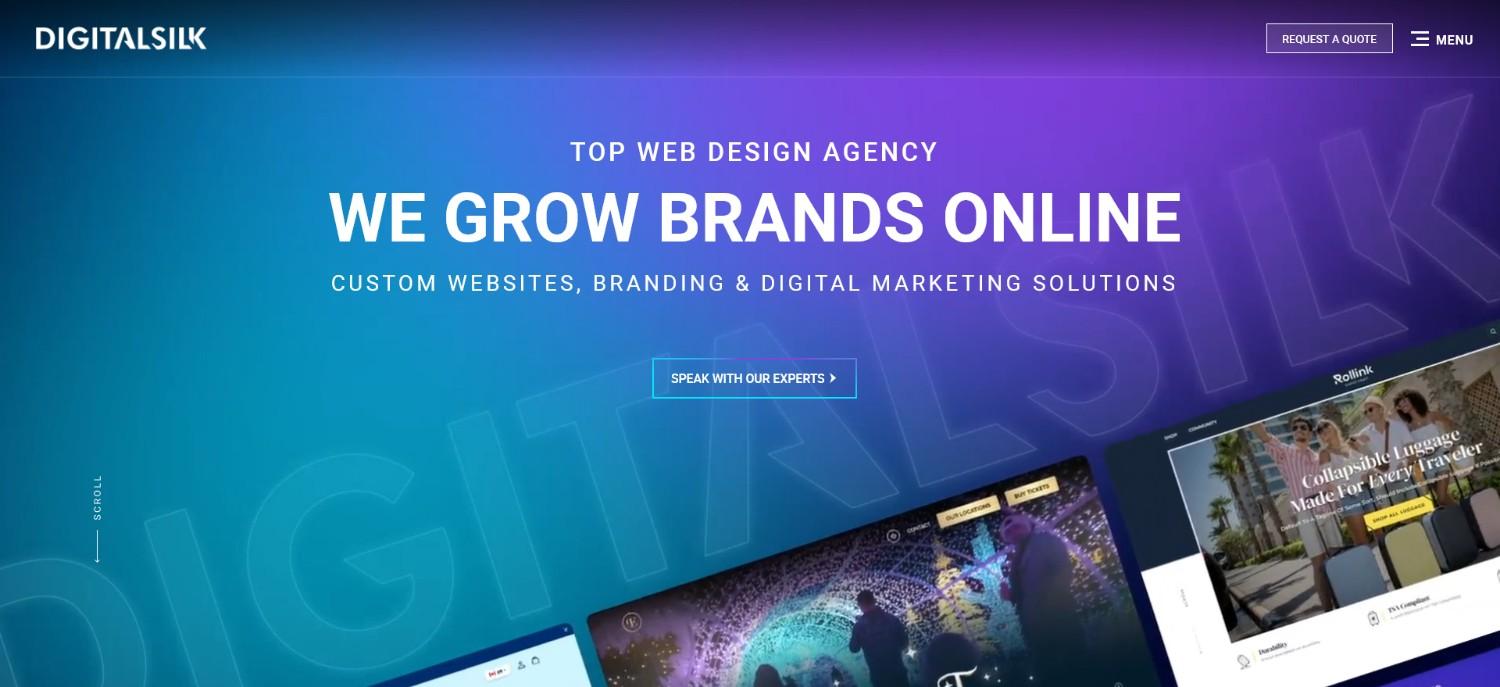 DigitalSilk Lead-gen CTA Example