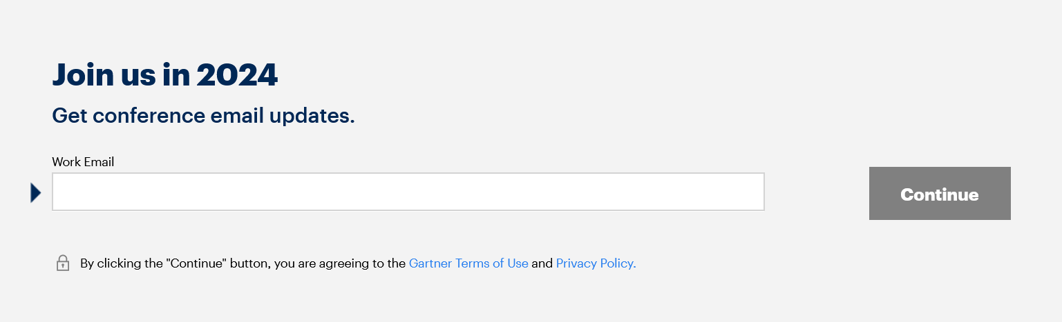 Gartner Lead-Gen CTA Example