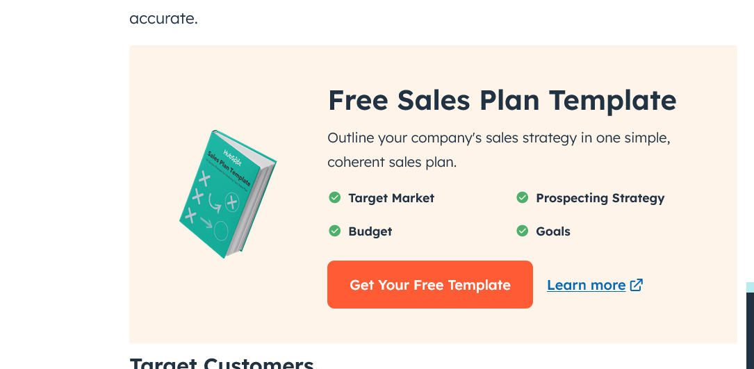 Hubspot Lead-Gen CTA Example