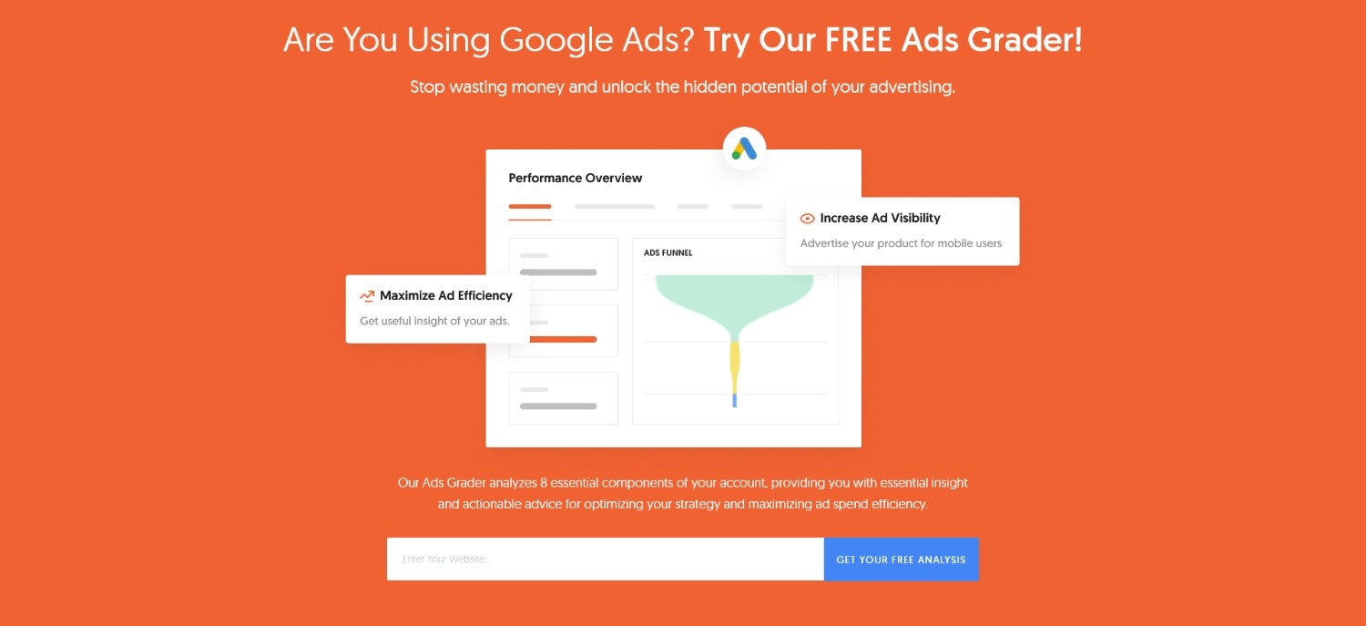 Neil Patel Lead-Gen CTA Example