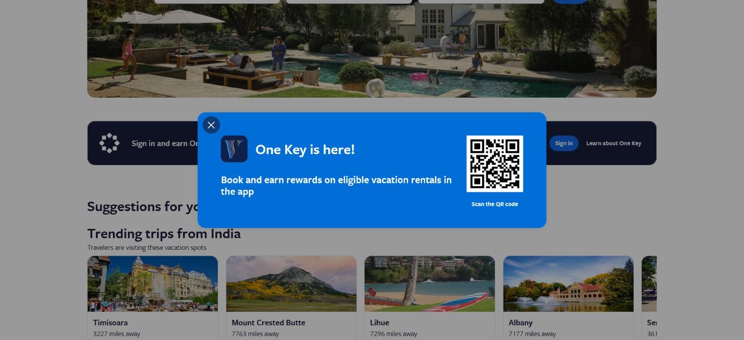 VRBO Lead-Gen CTA Example