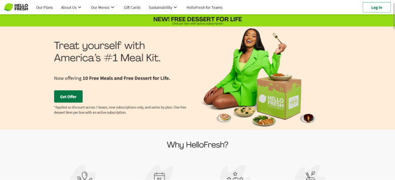 Green CTA button: Approval and Comfort