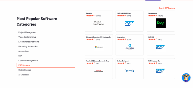 G2 software product review example
