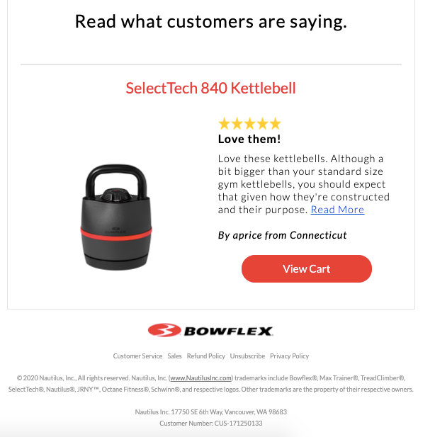 Product page showing customer photo reviews
