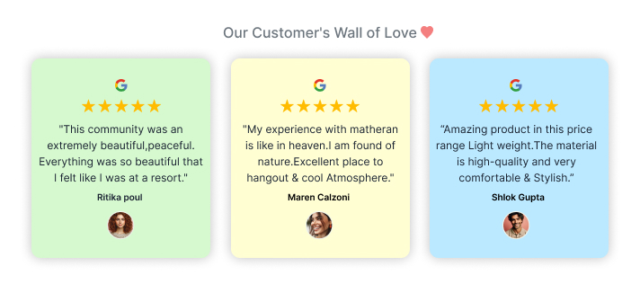 Rainbow Google review widget