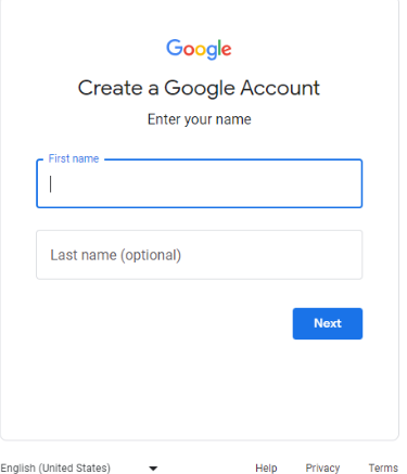 Create a new Google account for anonymous reviews