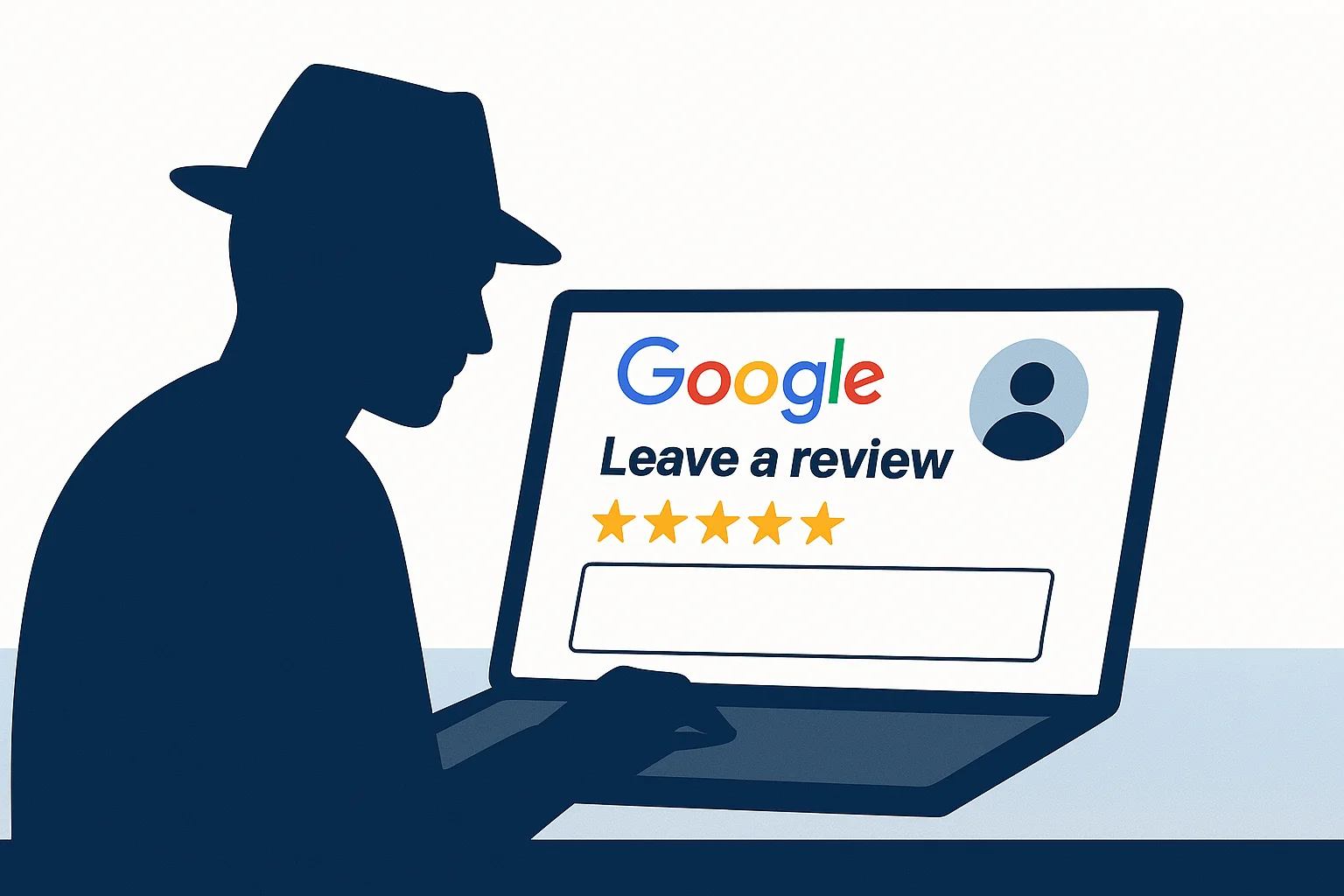 How to leave an anonymous Google review by changing display name