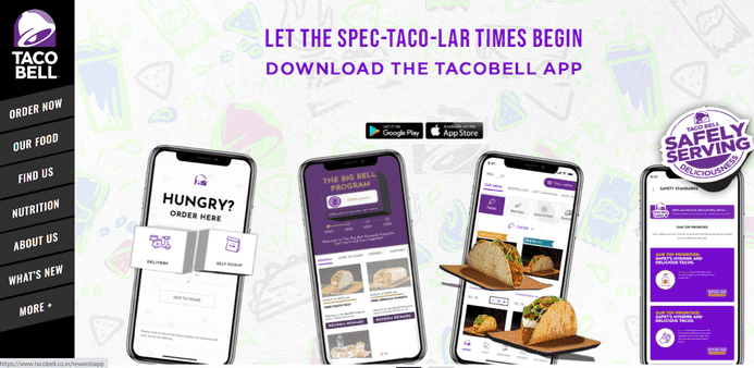 Taco Bell purple color psychology