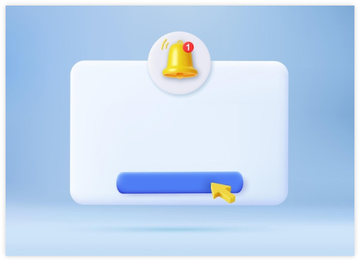 Browser notifications bringing visitors back