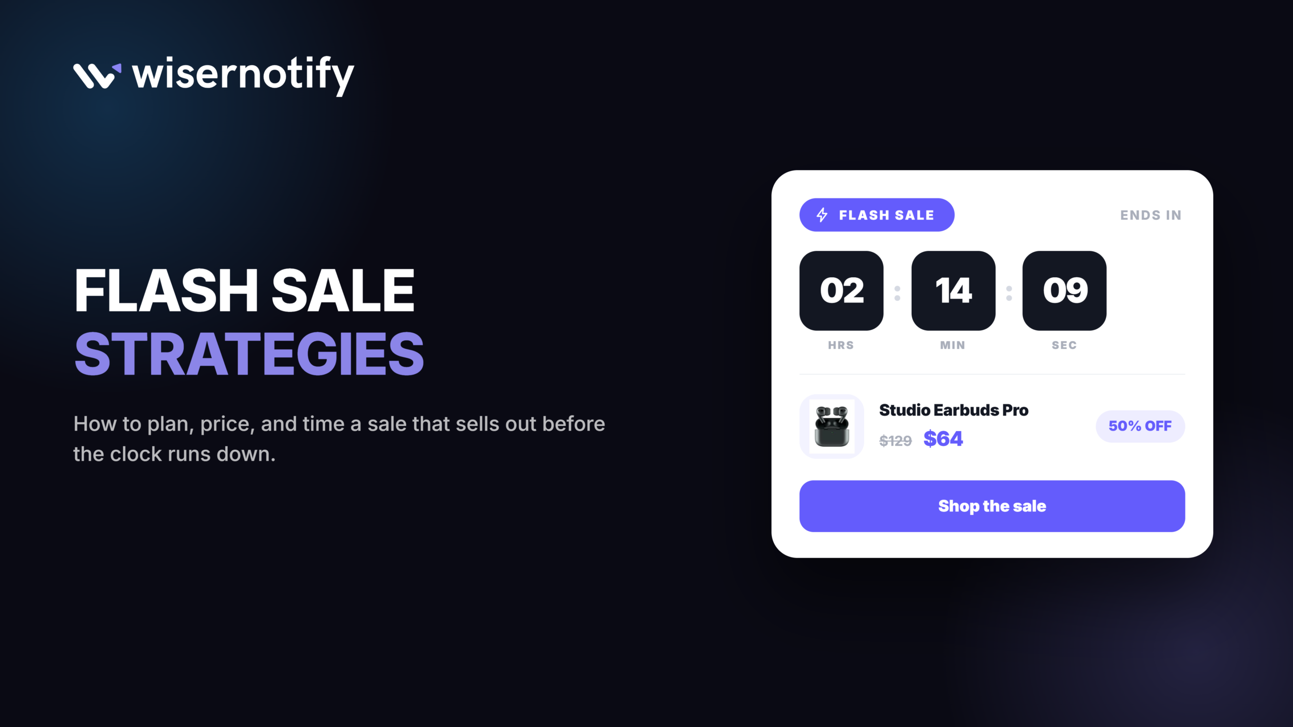 wisernotify cover image flash sale