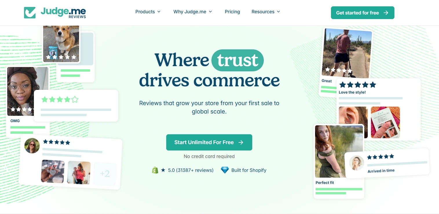 Judge.me product review app