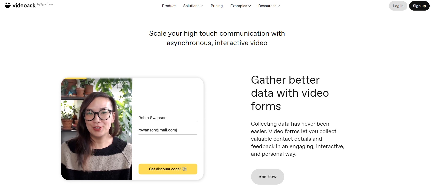 VideoAsk interactive video conversation tool for feedback collection