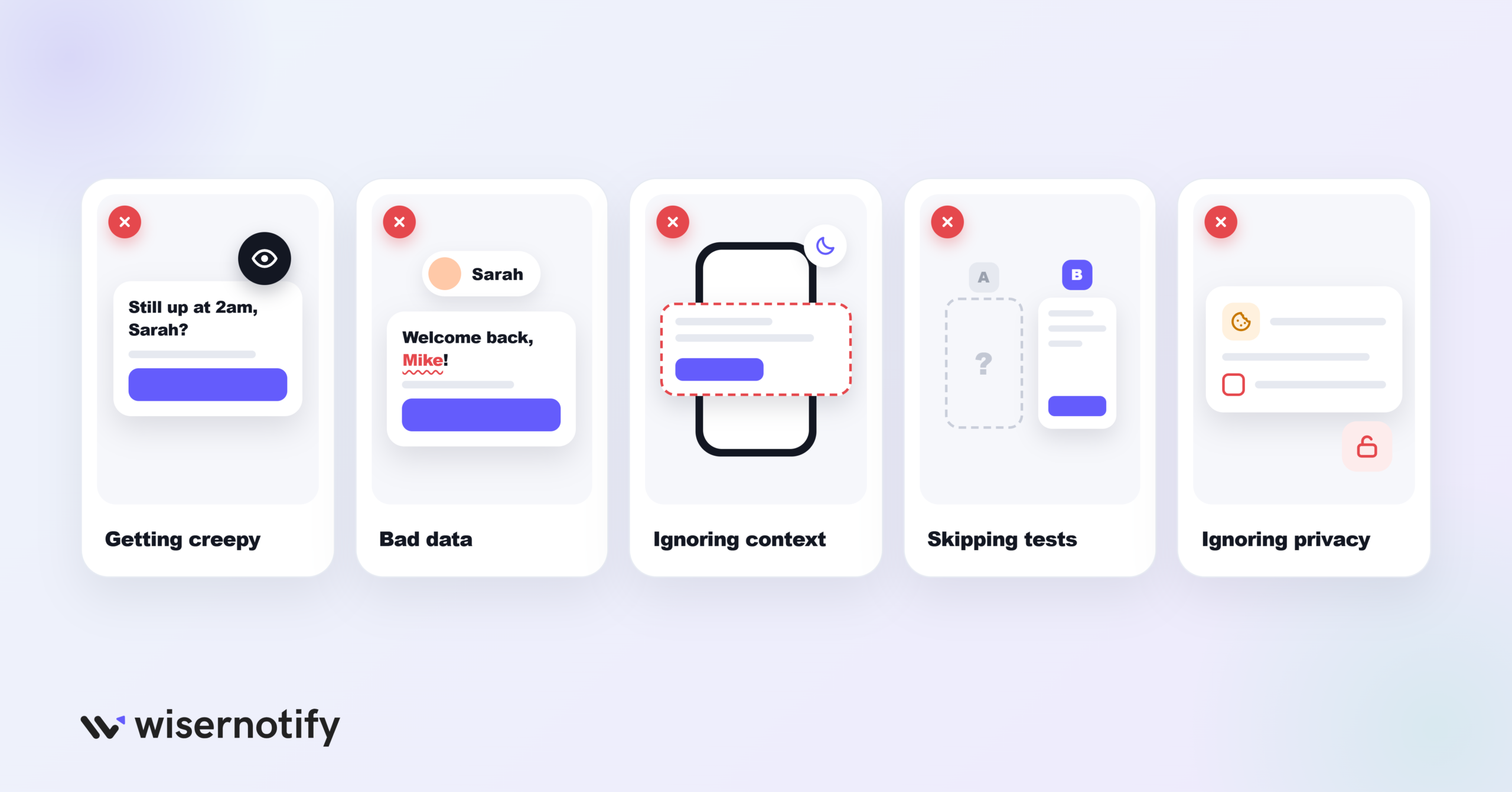 Common Personalization Mistakes