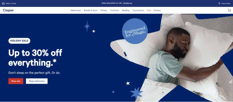 Casper marketing tools