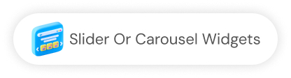 Slider or Carousel Widgets