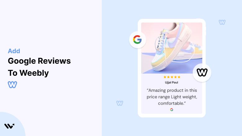 add Google Reviews to Weebly