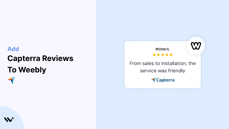 Add Capterra Reviews to Weebly for More Sales