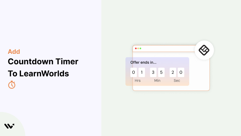Countdown Timer to LearnWorlds