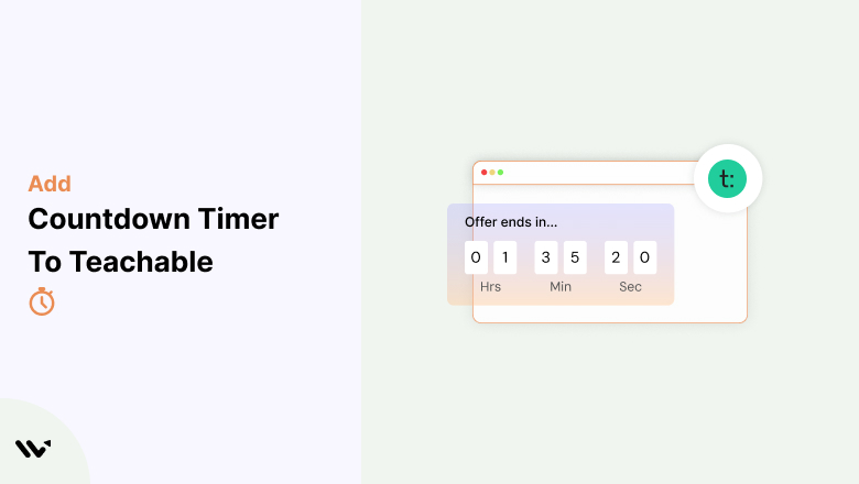 Easily Add Countdown Timer to Teachable