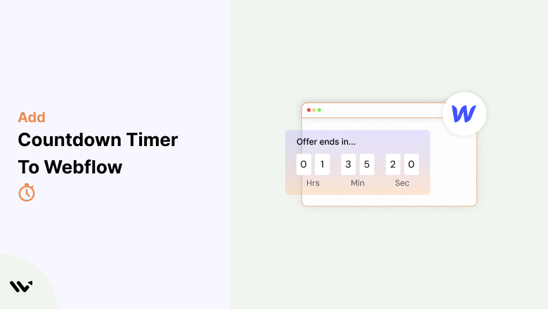Countdown Timer to Webflow