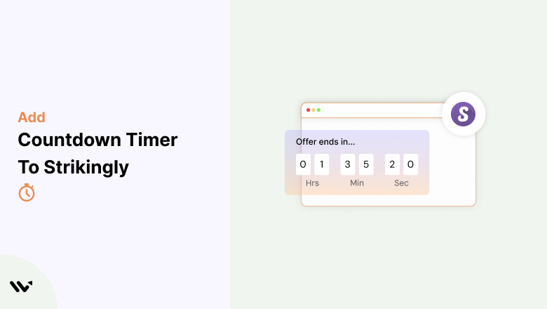 Countdown Timer to strikingly
