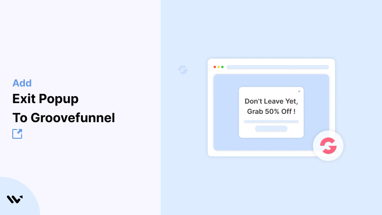 Exit Popup to Groovefunnel