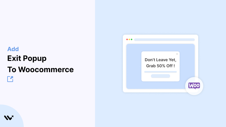 Exit Popup to Woocommerce