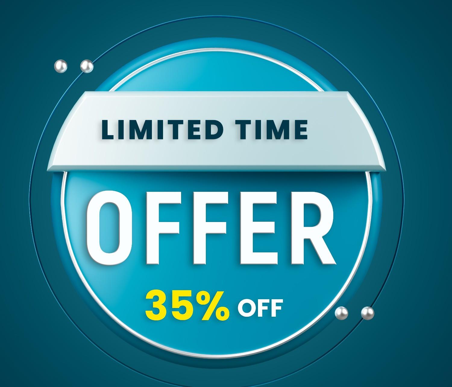 Limited time offer