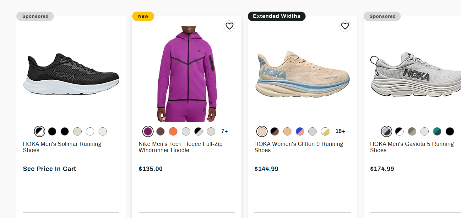 New Arrival product badge example
