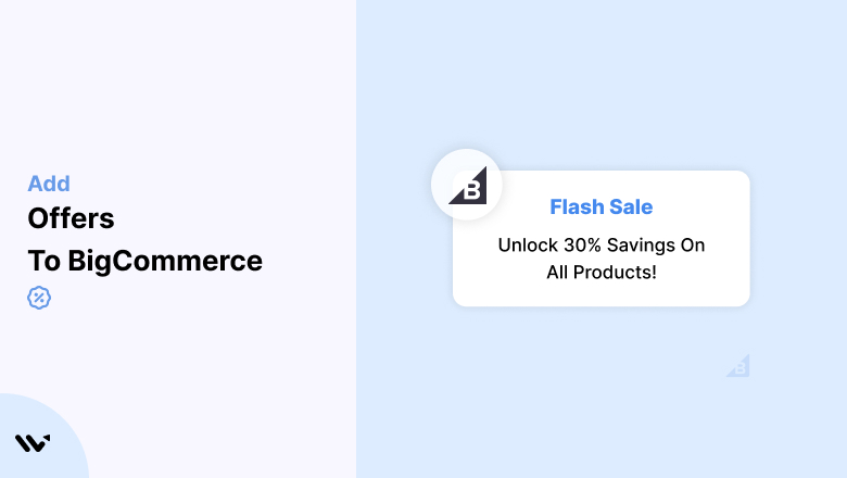 Offers to BigCommerce